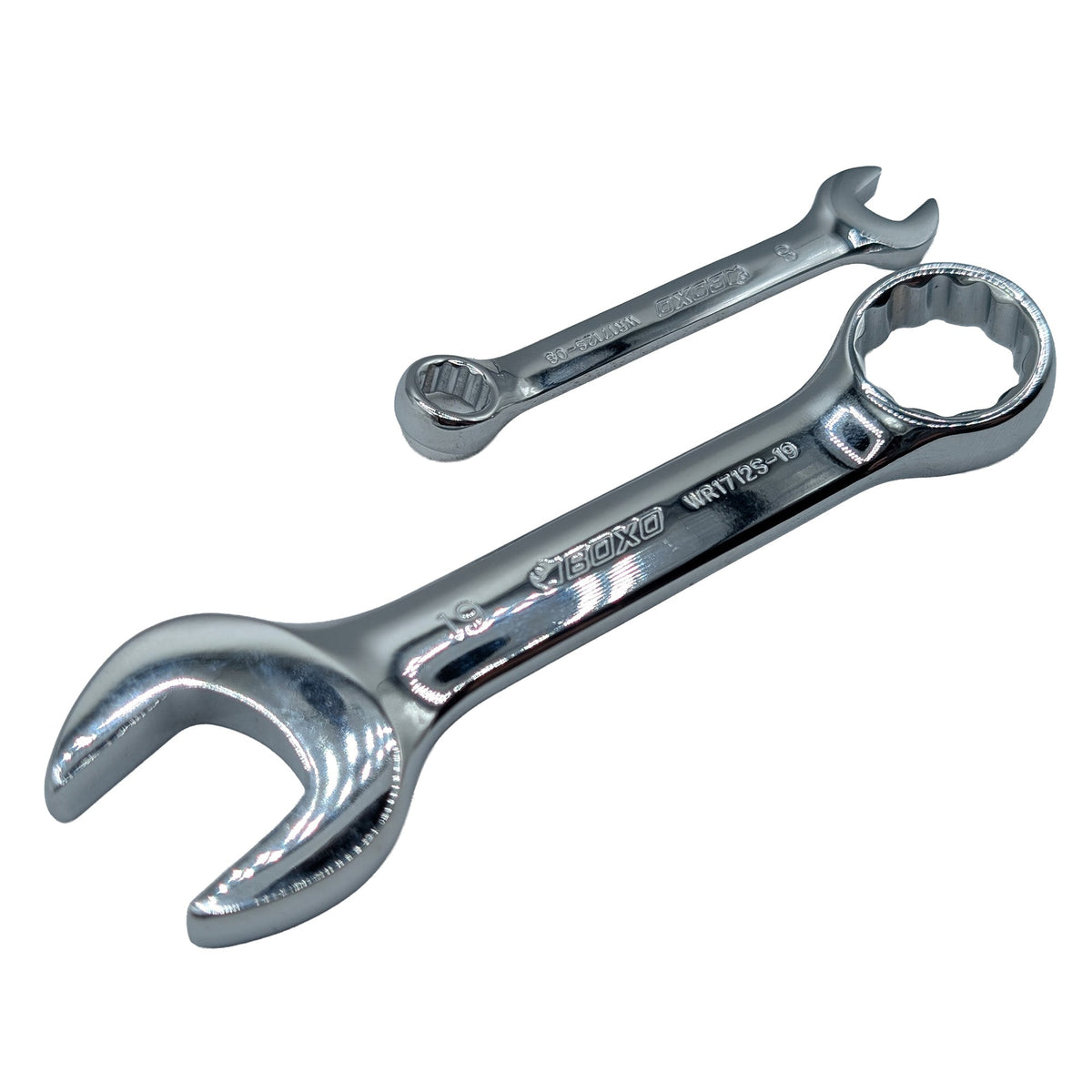 BOXO 12 Pc Stubby Combination Spanner Set