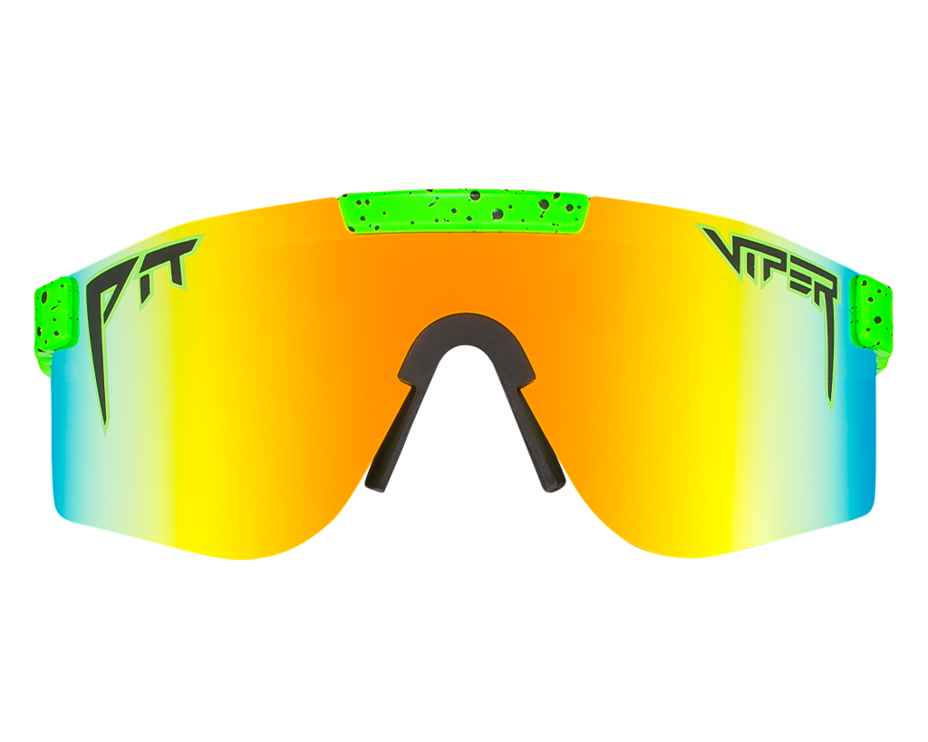 Boomslang Polarized Double Wide sunglasses on a white background