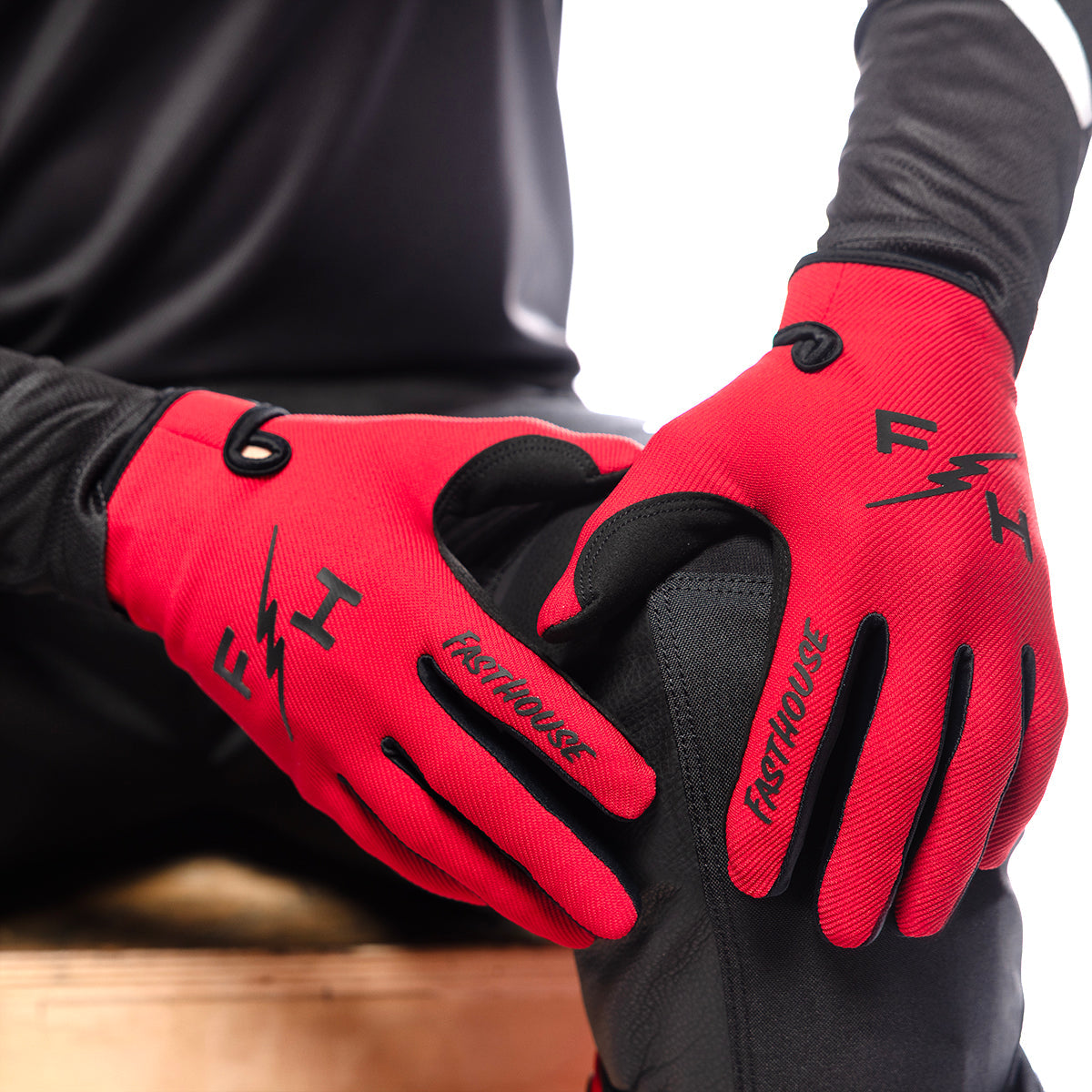 Carbon Eternal Glove - Red