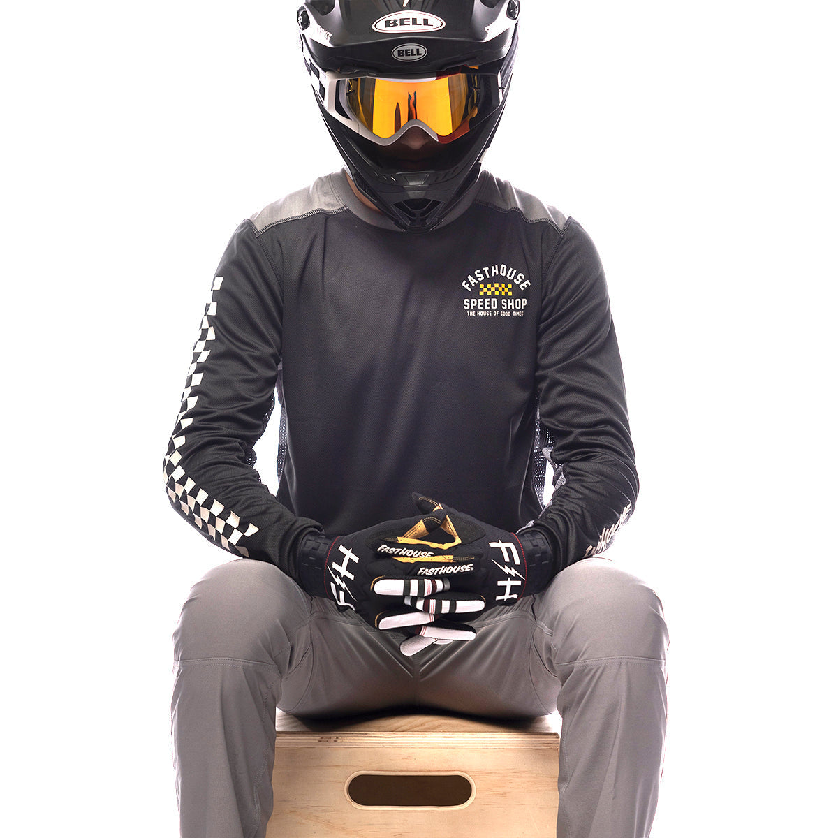 Classic Outland Long Sleeve Jersey - Black