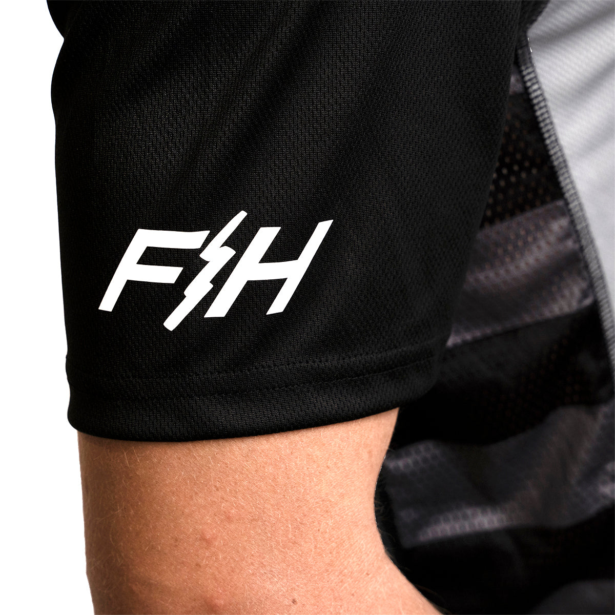 Classic Velocity Short Sleeve Youth Jersey - Silver/Indigo