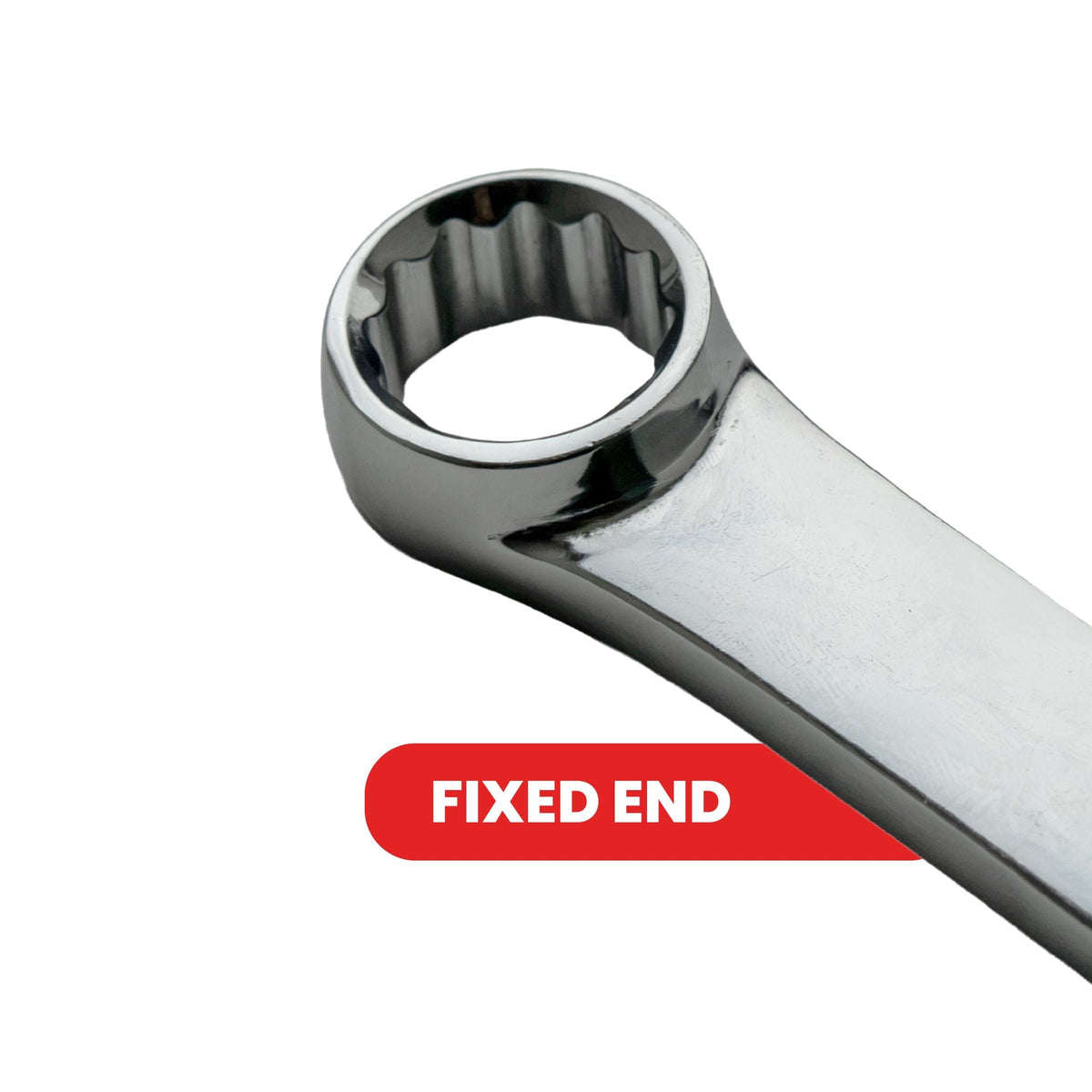 BOXO 10Pc XL 90T Double Ring Ratchet/Fixed Spanner Set