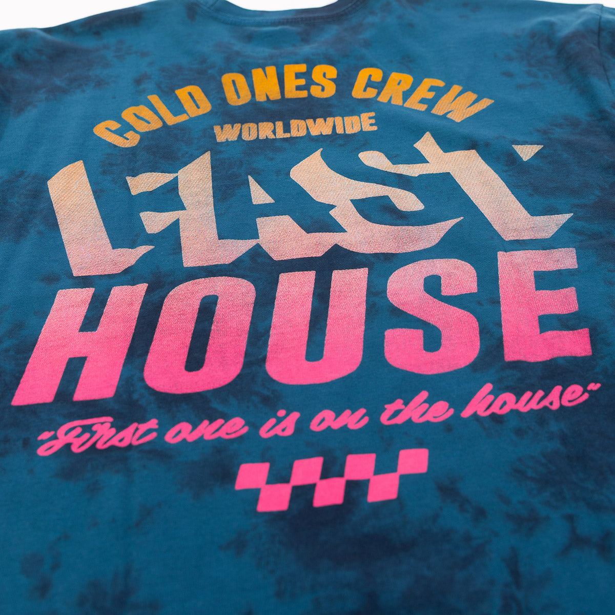 Cold Ones Tee - Indigo Crystal Wash