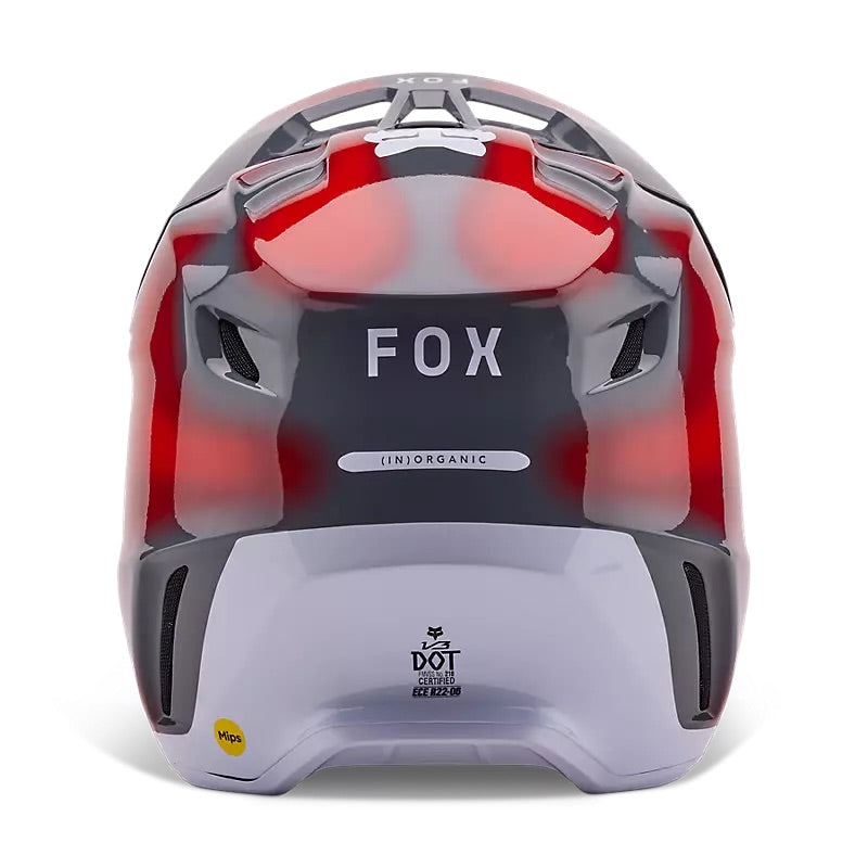 V3 Volatile Helmet - GRY/RD