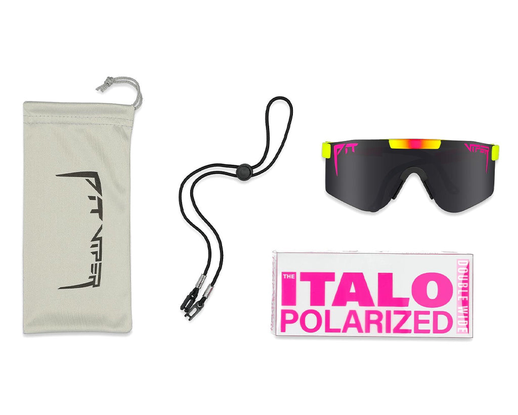 Wide / Polarized Smoke | The Italo Original from Pit Viper Sunglasses