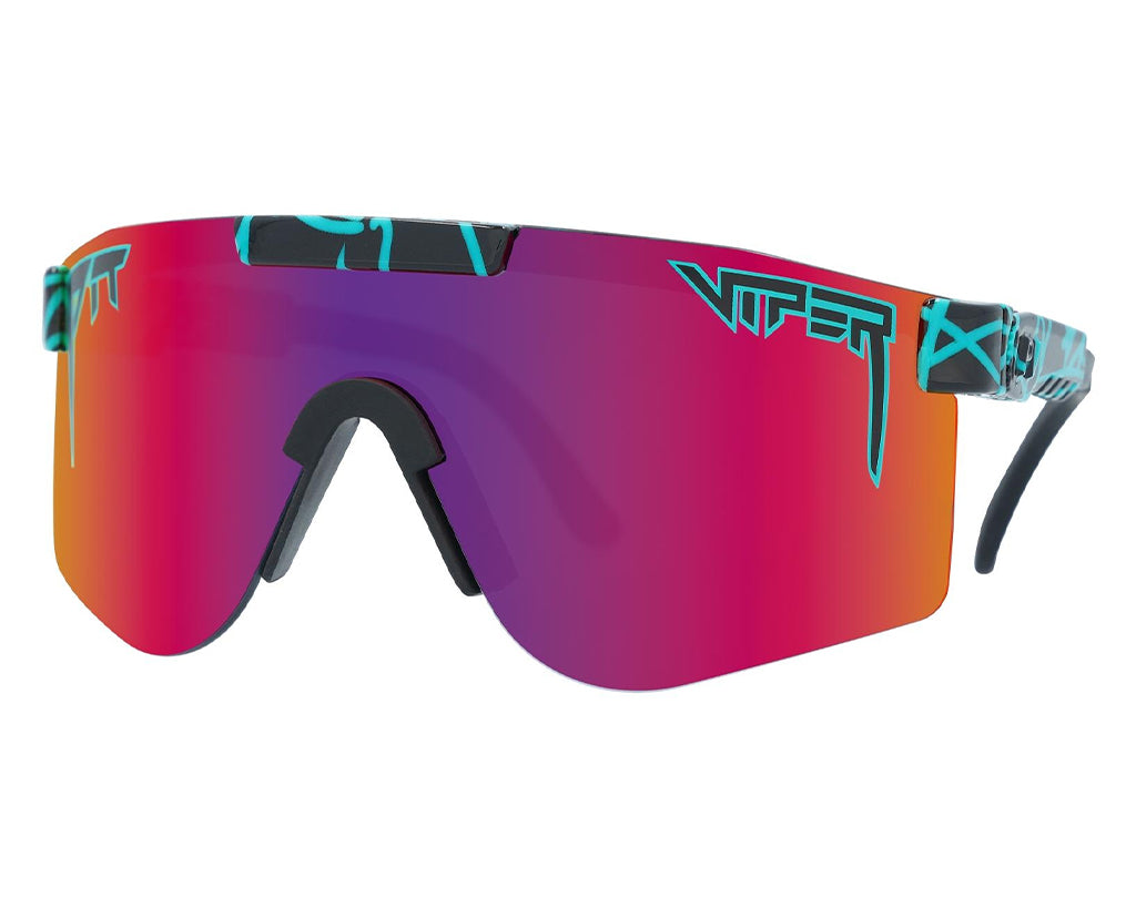 Wide / Polarized Pink-Purple | The Voltage Original from Pit Viper Sunglasses