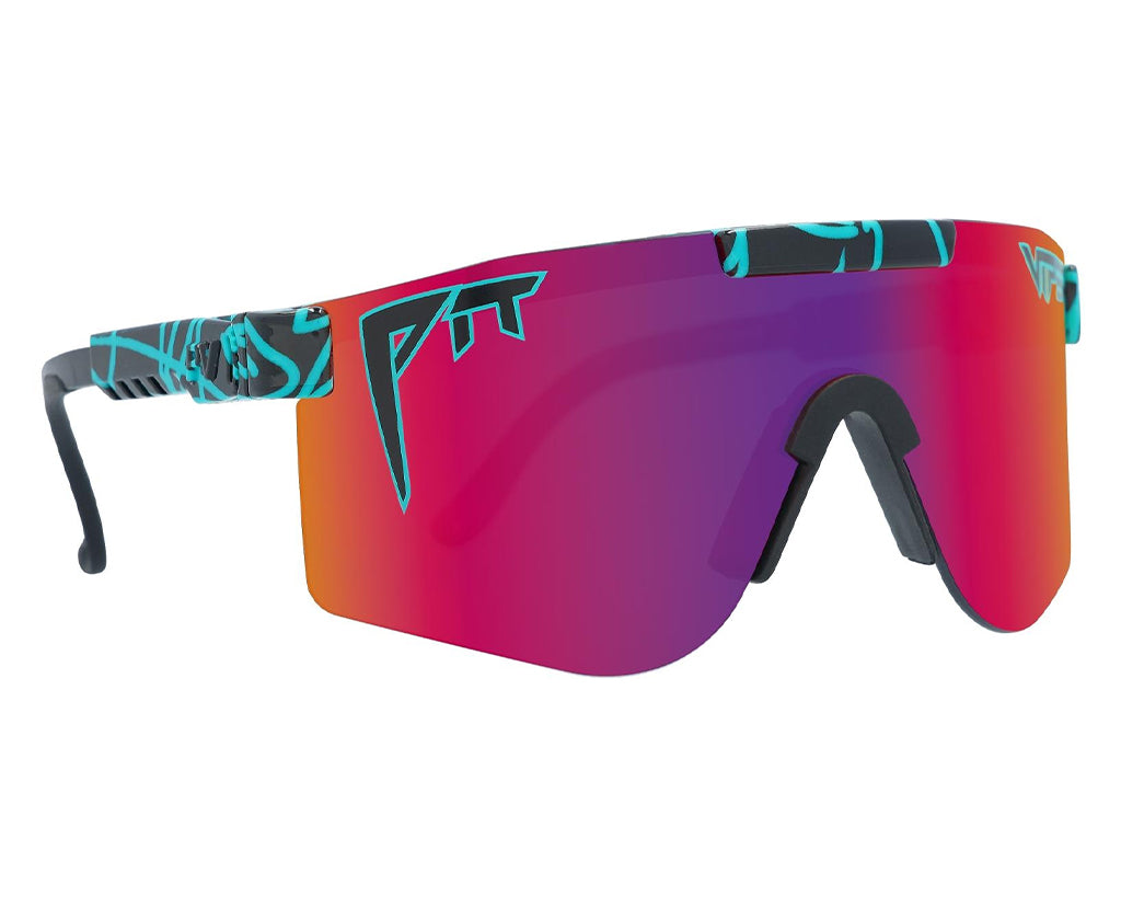 Wide / Polarized Pink-Purple | The Voltage Original from Pit Viper Sunglasses