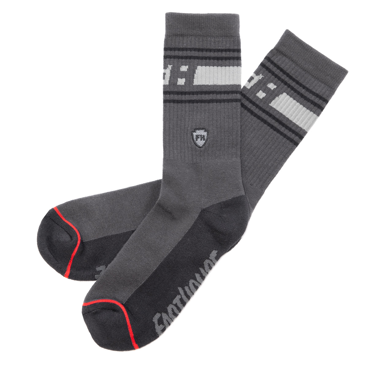 Dozer Crew Sock - Dark Gray