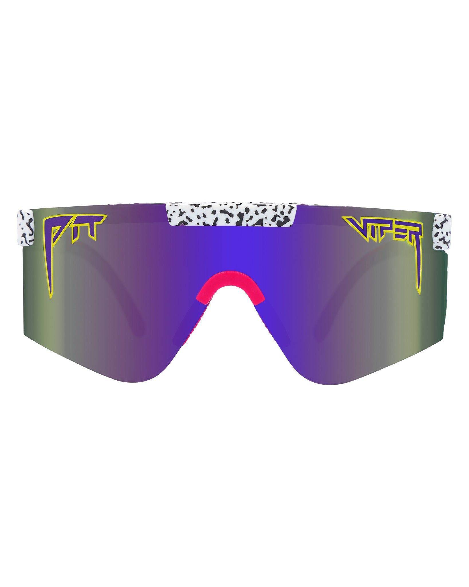 Son Of Beach 2000's sunglasses on a sandy beach backdrop with clear blue sky
