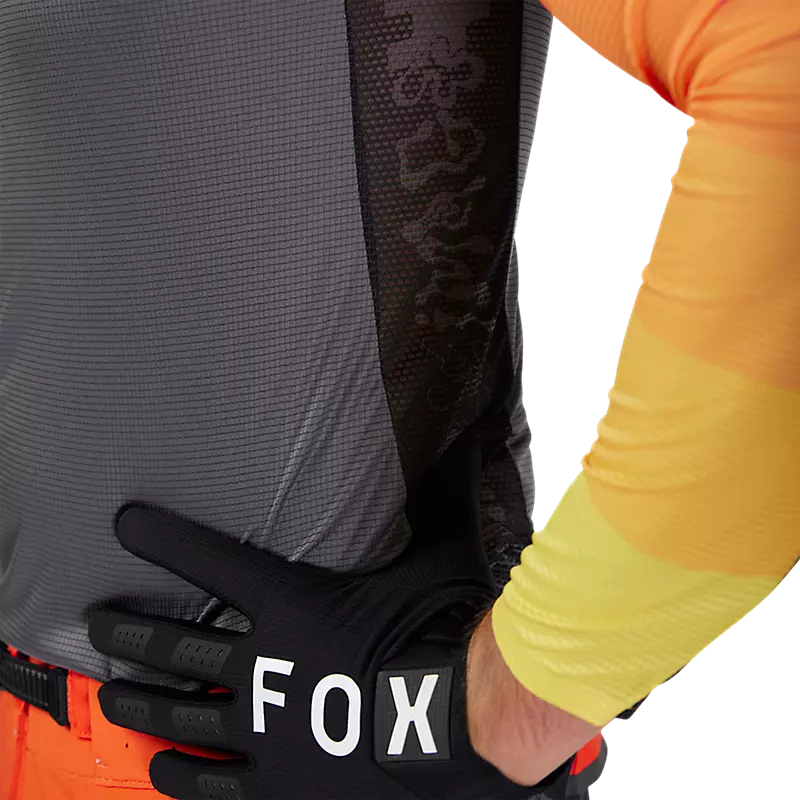 Flexair Grid Jersey - Black/Orange