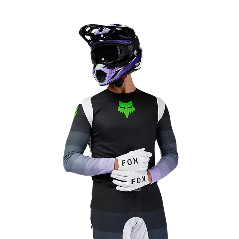 Flexair Grid Jersey - Black/Purple