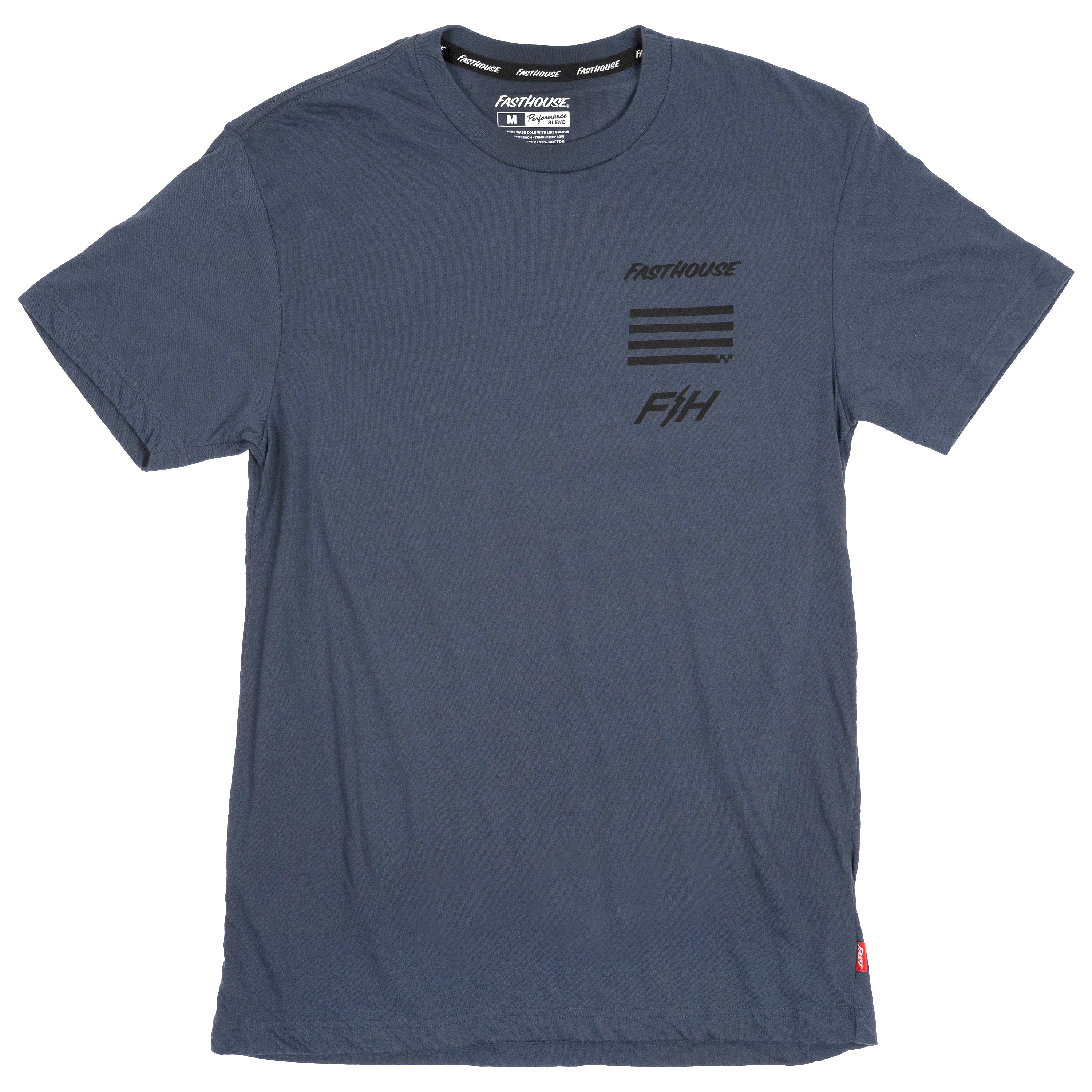 Trace Short Sleeve Tech Tee - Indigo