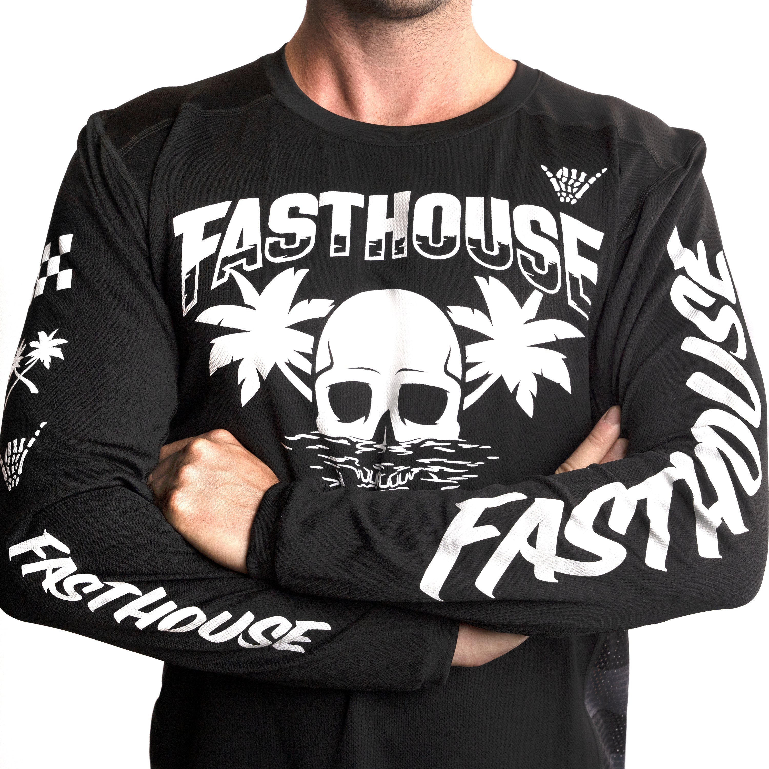USA Grindhouse Subside Long Sleeve Jersey