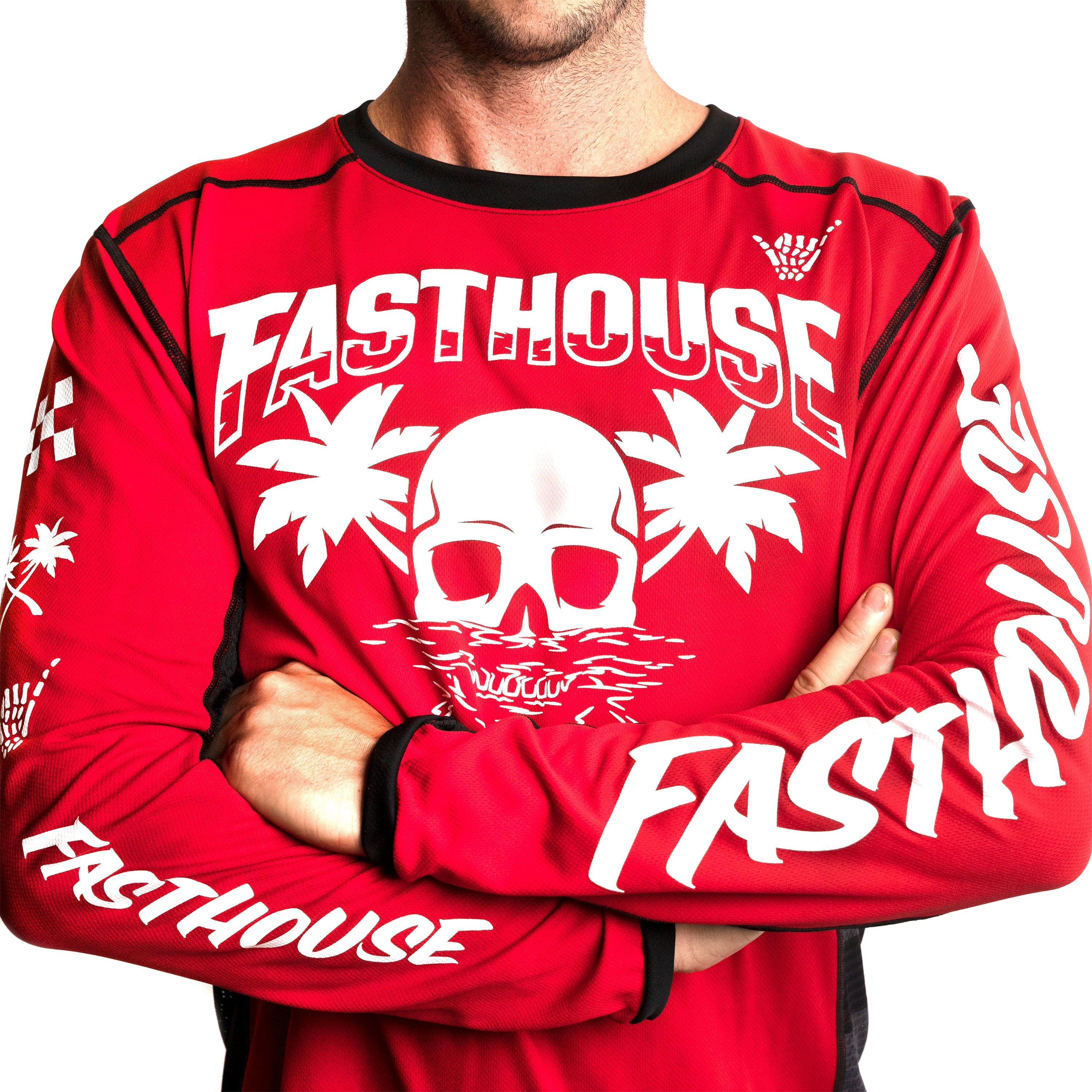 USA Grindhouse Subside Long Sleeve Jersey