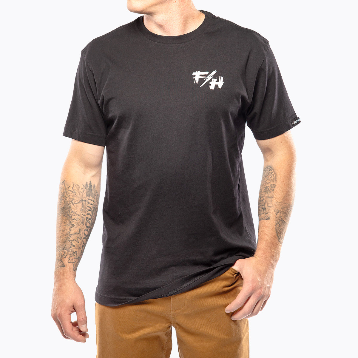 Fray Tee - Black