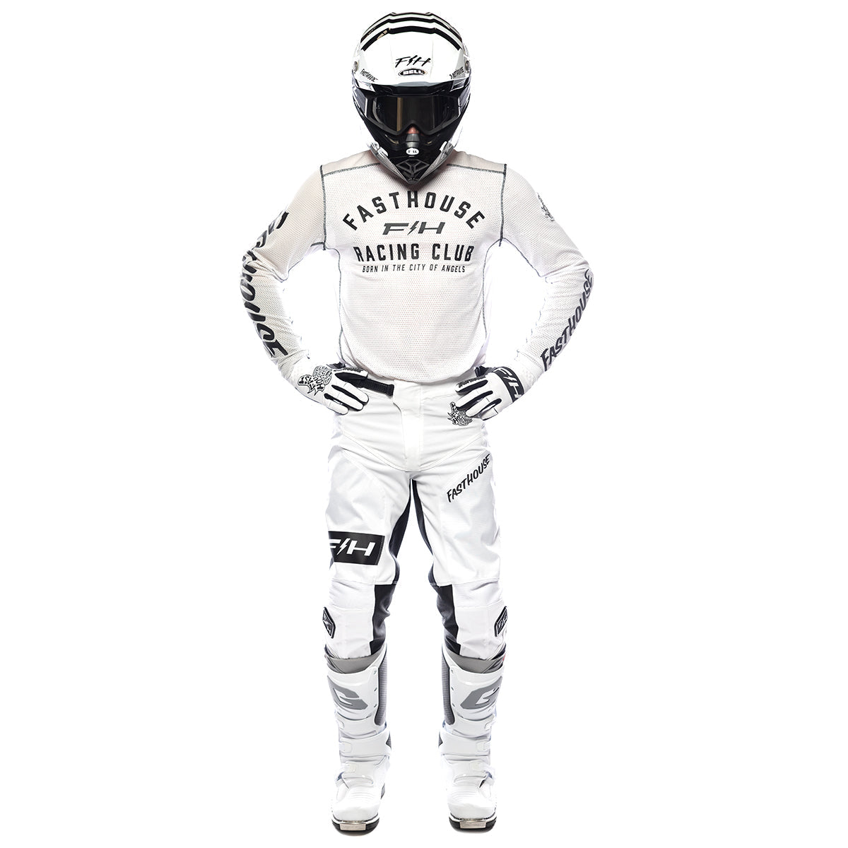 Grindhouse Air-Cooled Club Jersey - White/Cloud