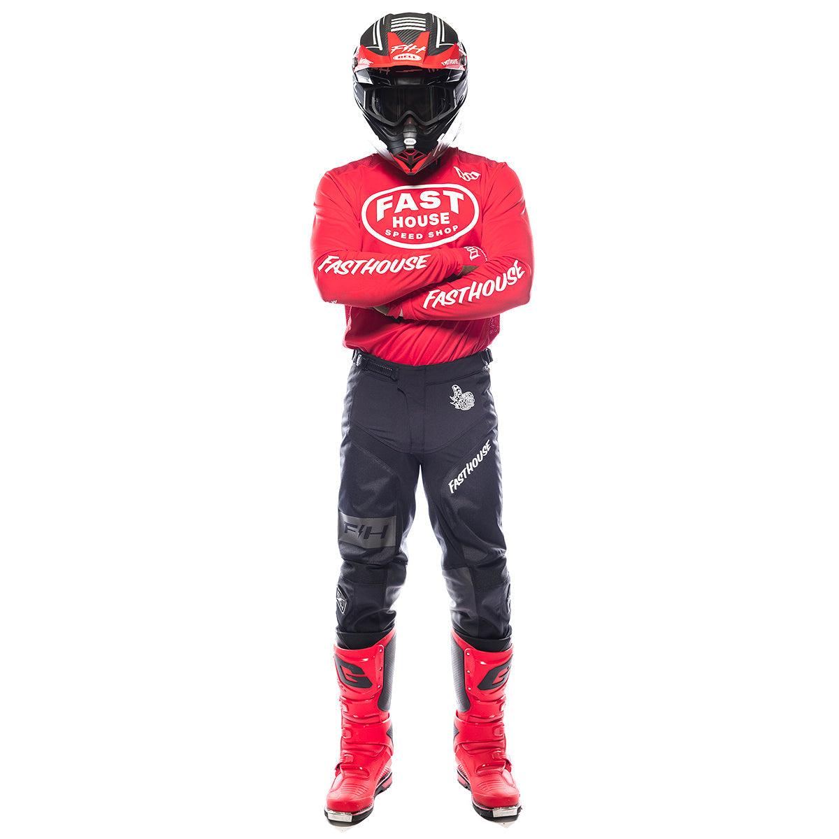 Grindhouse Air-Cooled Ramble Jersey - Red
