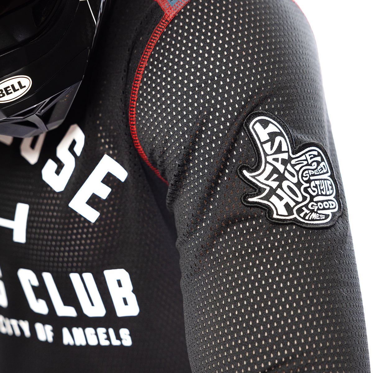 Grindhouse Air-Cooled Club Jersey - Black/Teal