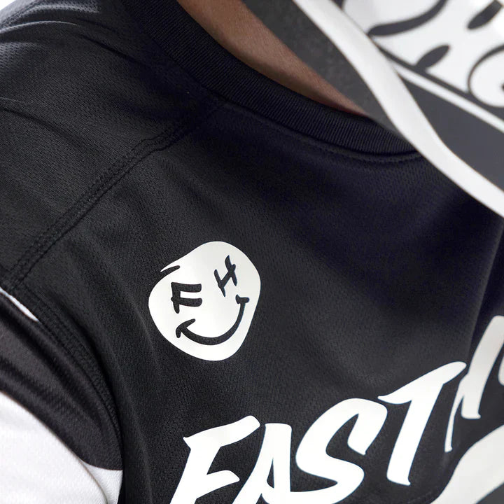 Hot Wheels Grindhouse Long Sleeve Jersey - White/ Black