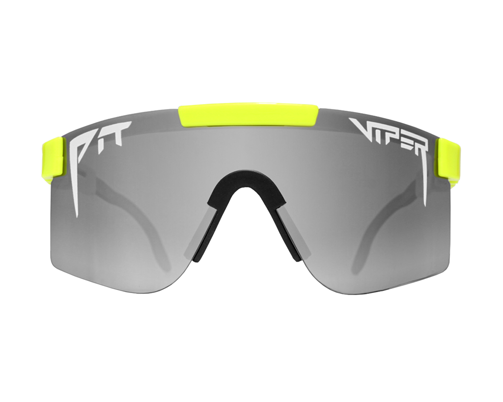 The Hot Dogger Polarized sunglasses on a white background