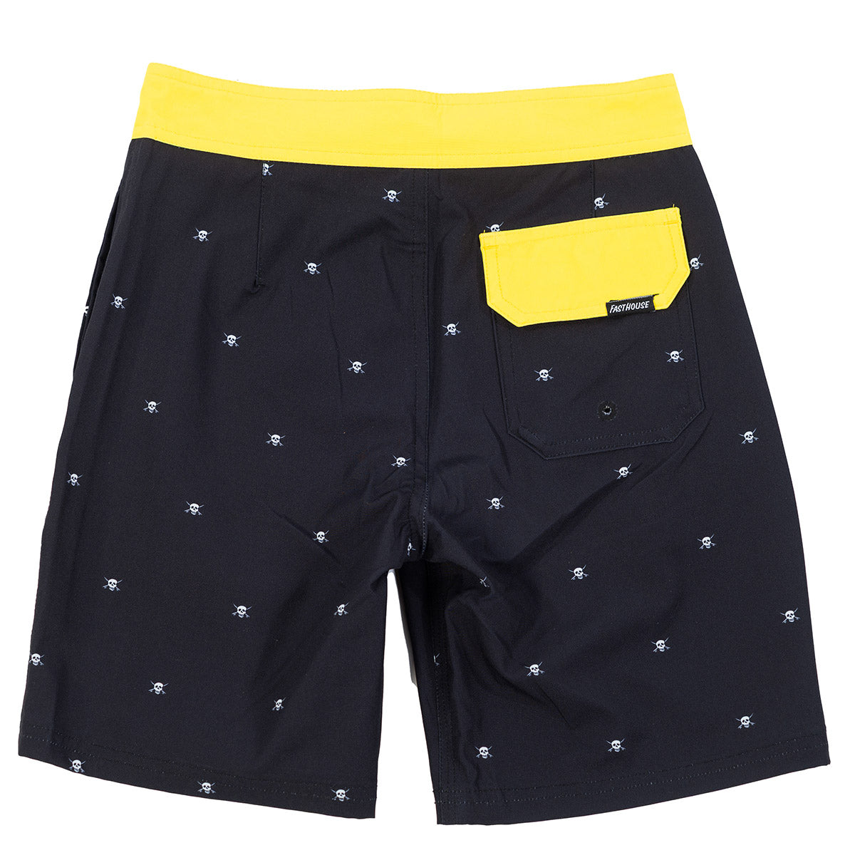 Jasper 16" Youth Boardshorts - Black/HiViz