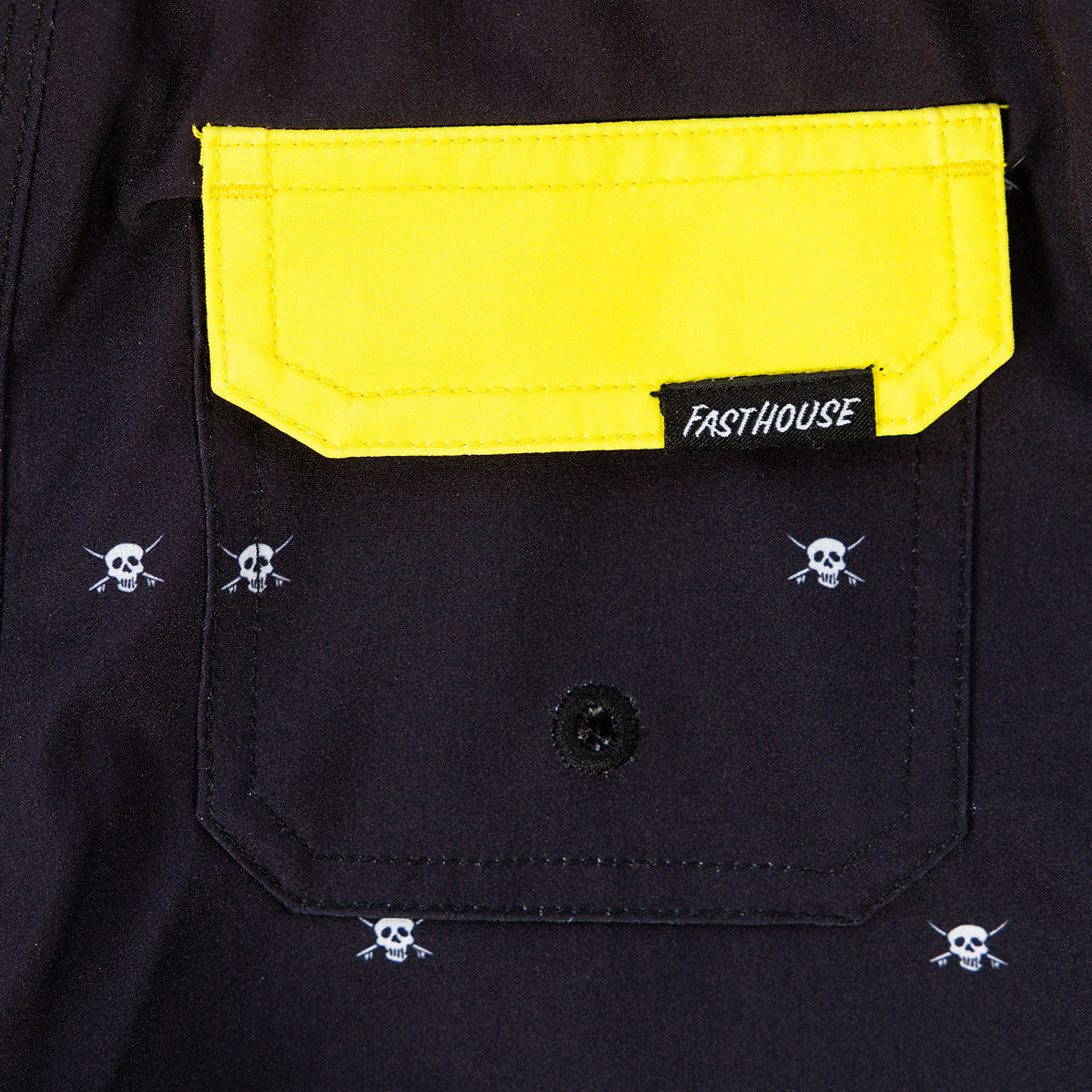 Jasper 16" Youth Boardshorts - Black/HiViz