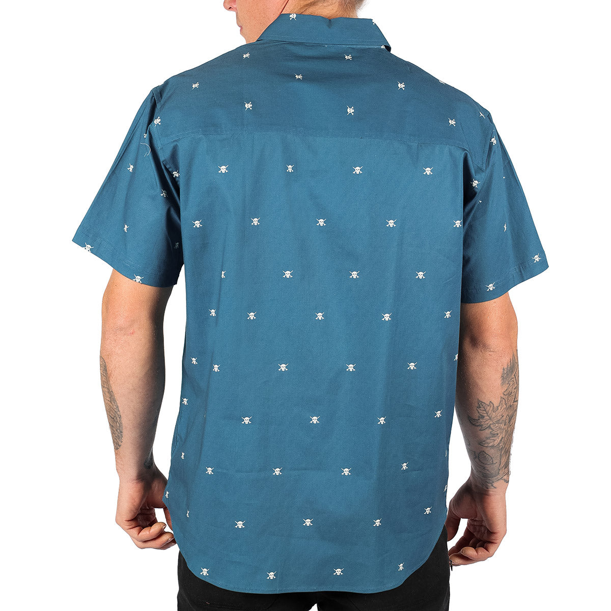 Jasper Youth Button Up Shirt - Vintage Blue