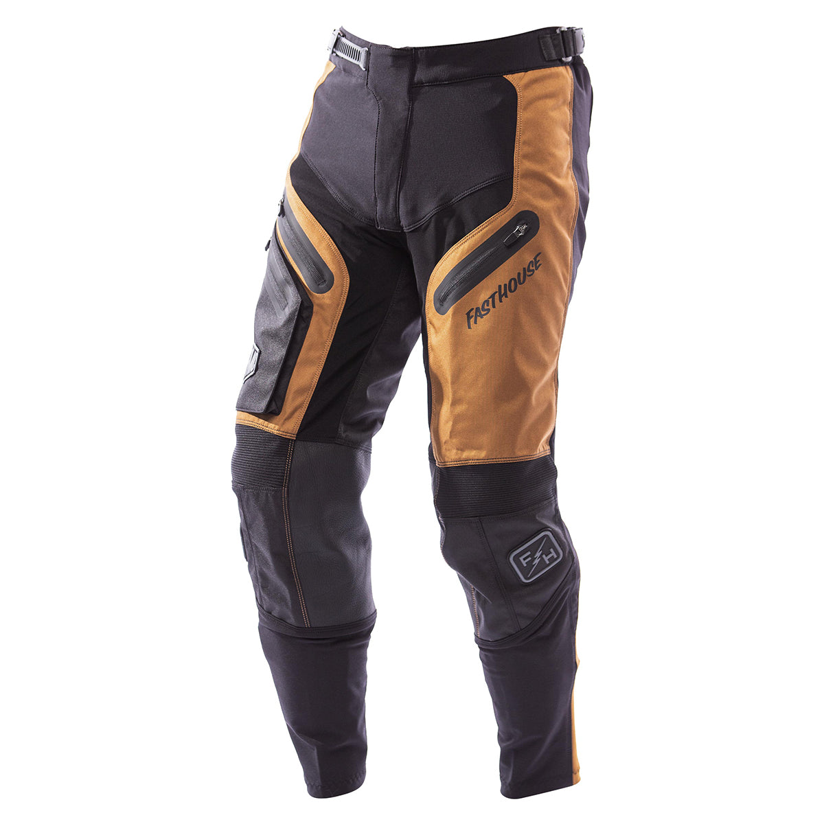 Off-Road Bronx Pant - Black/Camel Fasthouse FH Brand / No Collab Fasthousedev