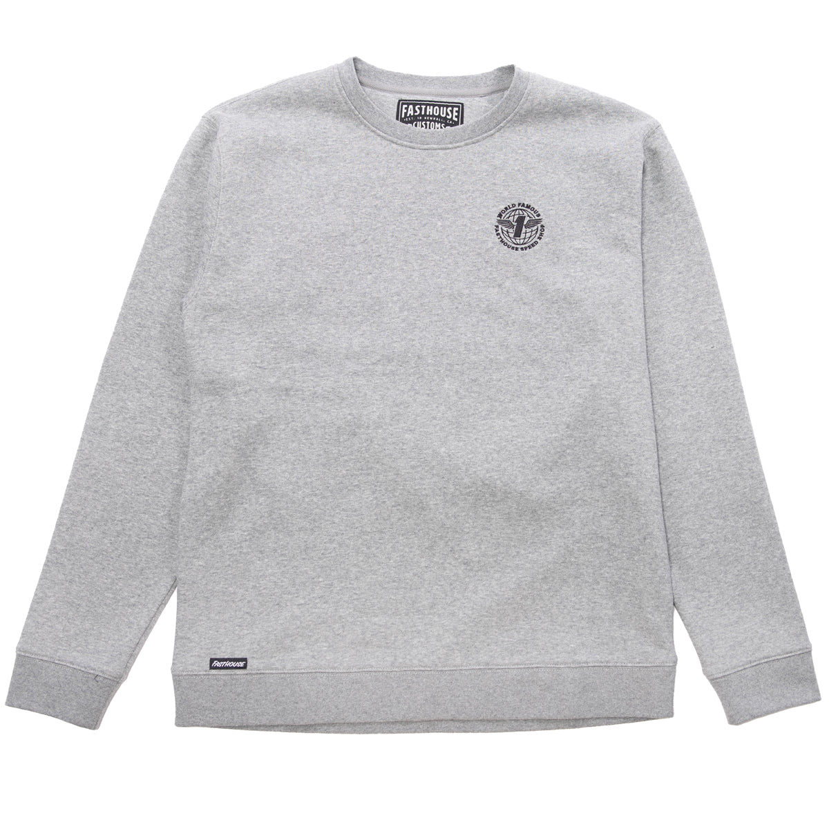 Renown Crew Neck Pullover - Heather Gray
