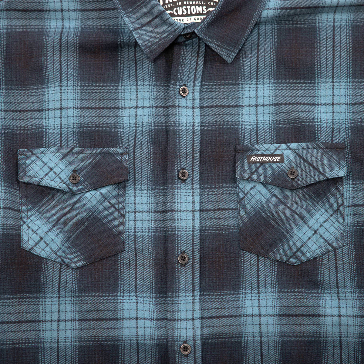 Saturday Night Special Flannel - Vintage Blue