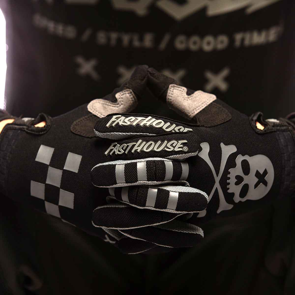Speed Style Rufio Glove - Black/Grey