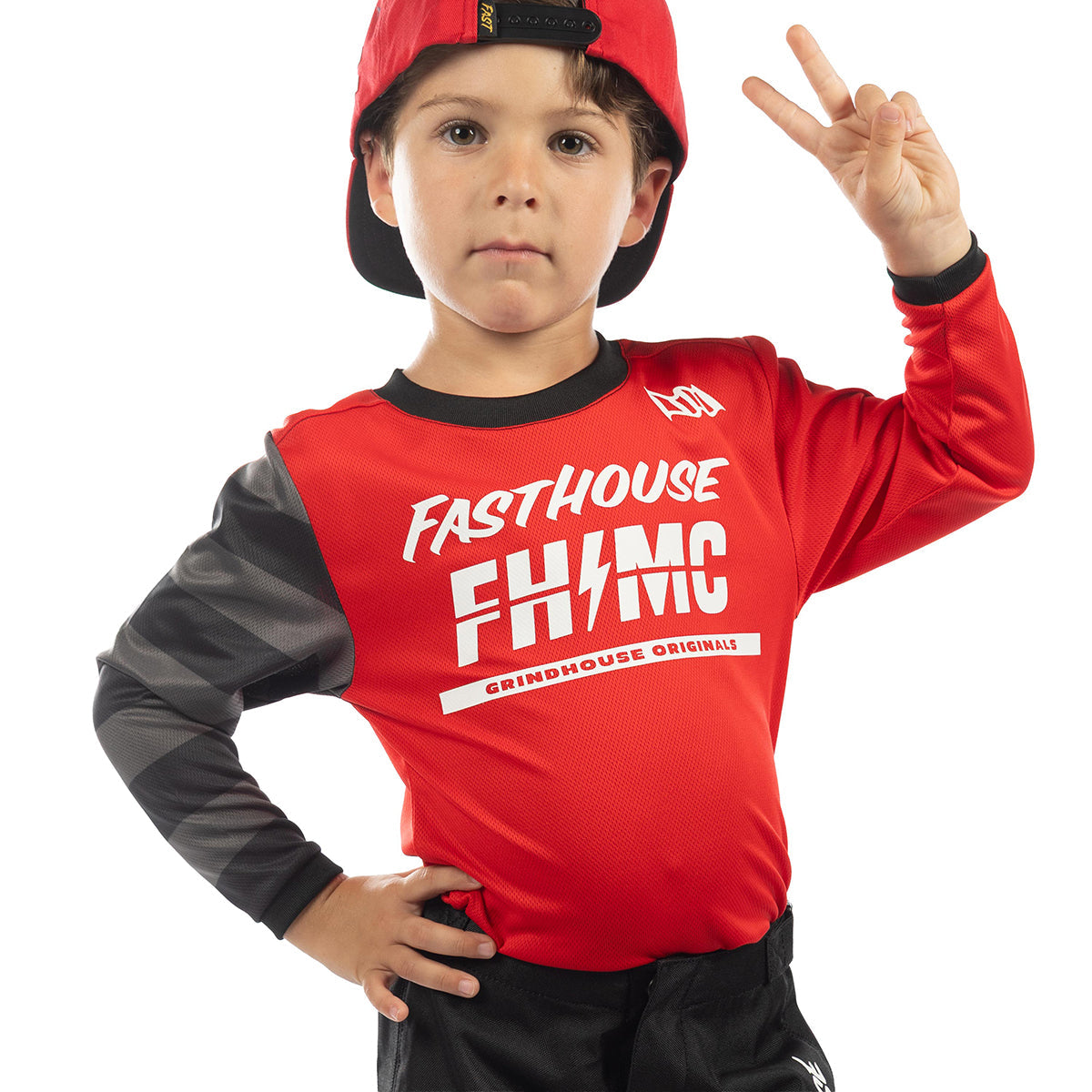 Toddler Score Jersey - Red Fasthouse FH Brand / No Collab Fasthousedev