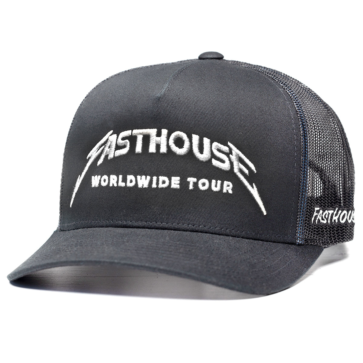 Black Tour Hat with classic design displayed on a white background