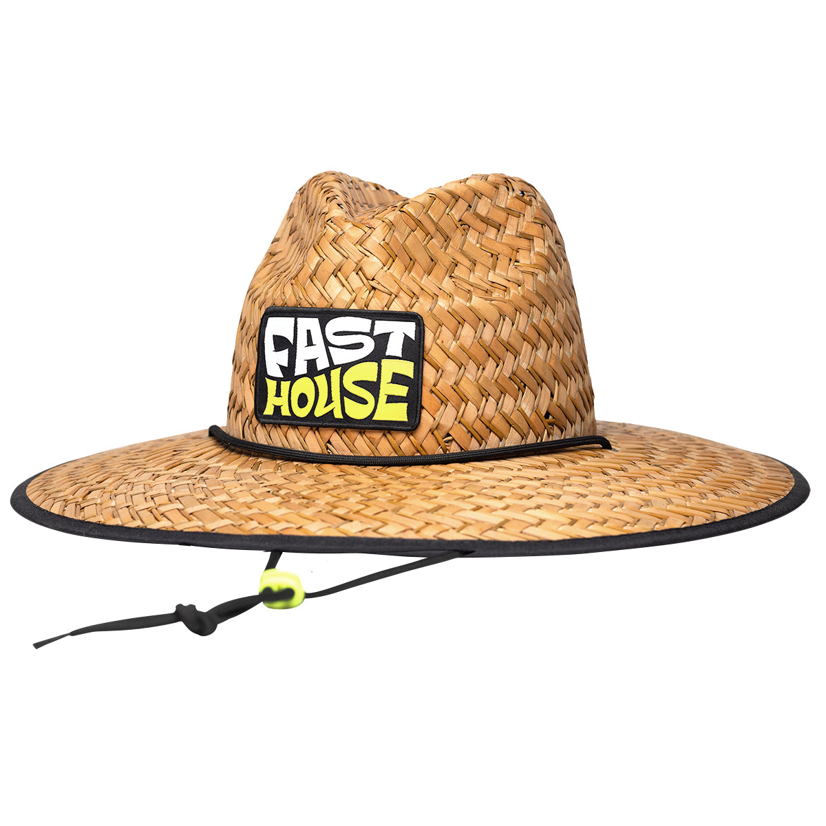 Utopia Straw Hat with wide brim and woven natural fibers