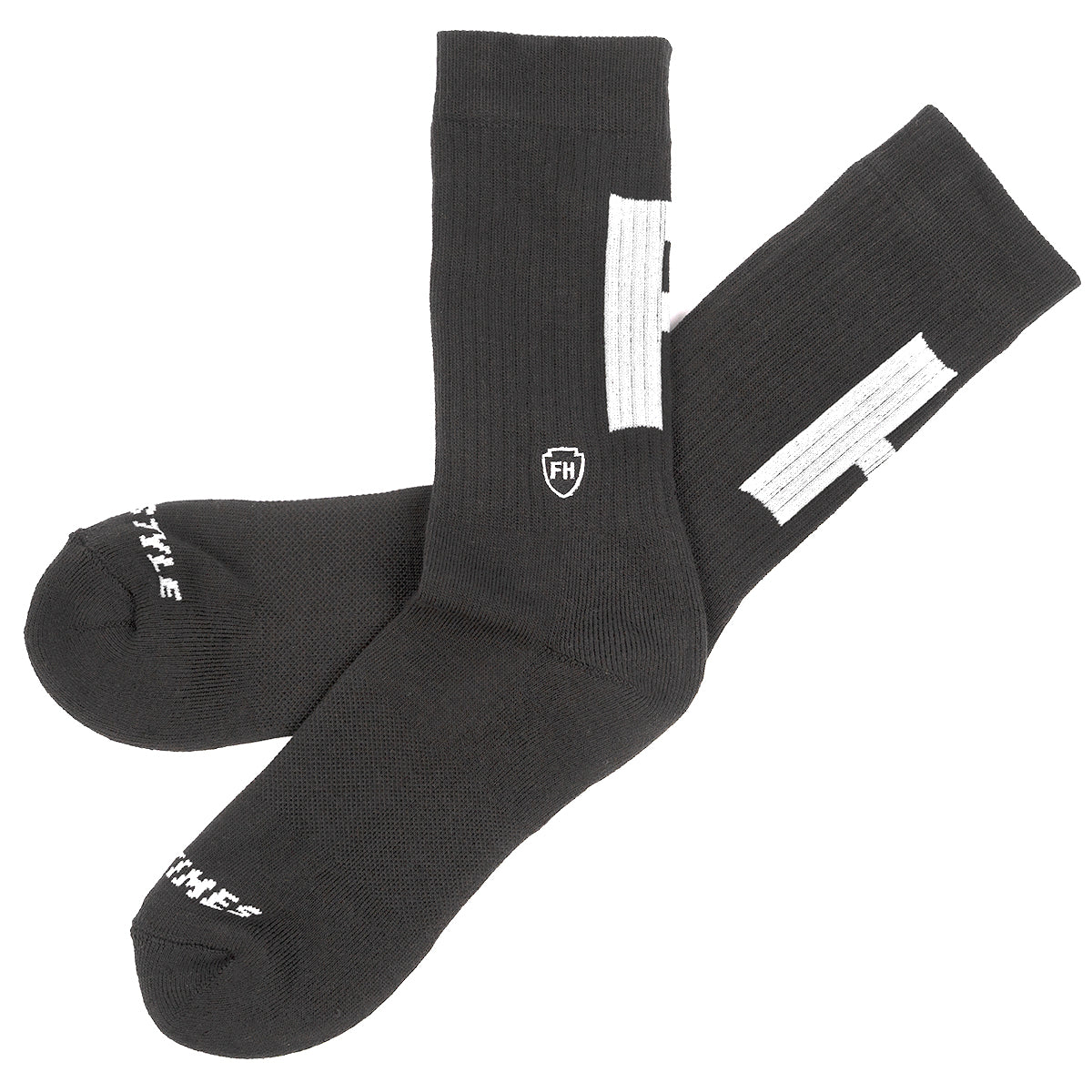 Varsity Performance Crew Sock - Black