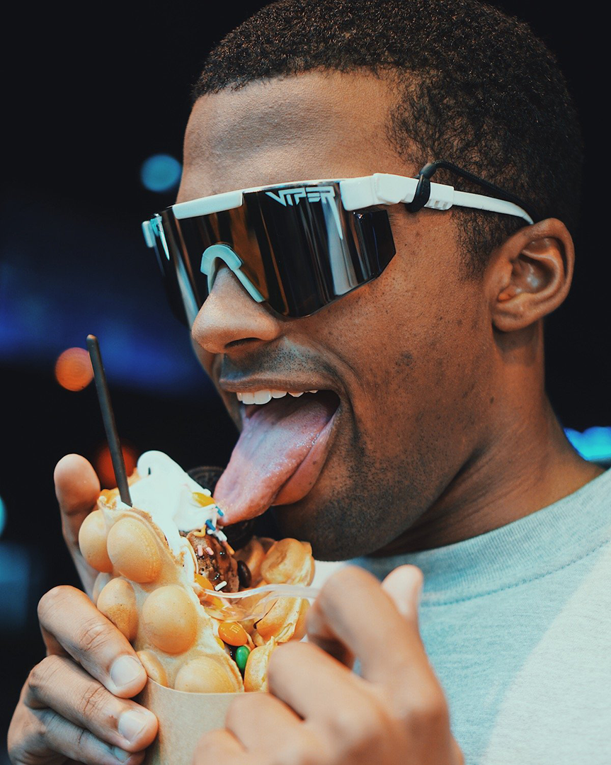Lifestyle - eating ice cream