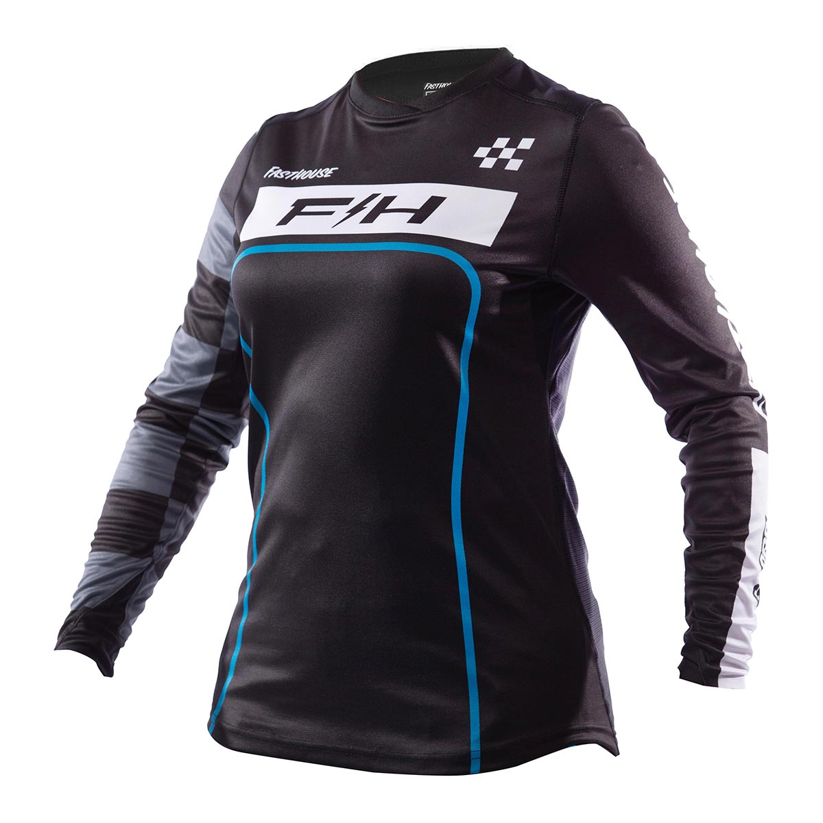 Women's Grindhouse Pro Apex Jersey - Black Fasthouse FH Brand / No Collab Fasthousedev