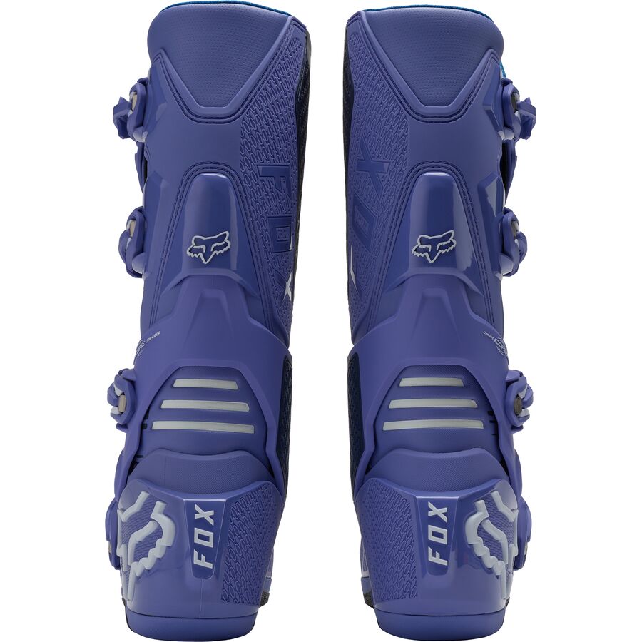 Fox Motion Diffuse SE Motocross Boots - Purple/Dove