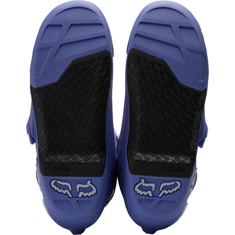 Fox Motion Diffuse SE Motocross Boots - Purple/Dove