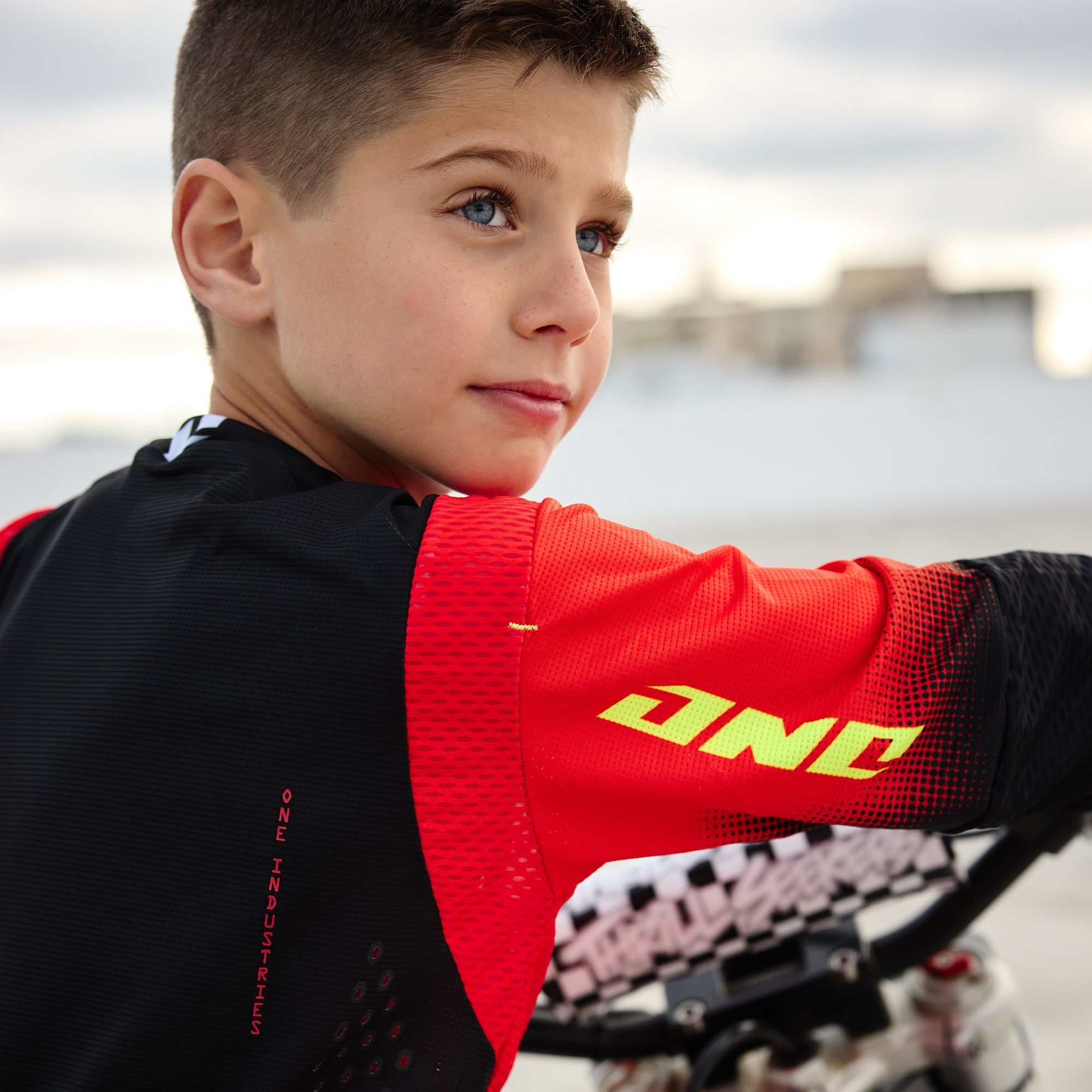 X-197 Youth Jersey - SCORCH RED