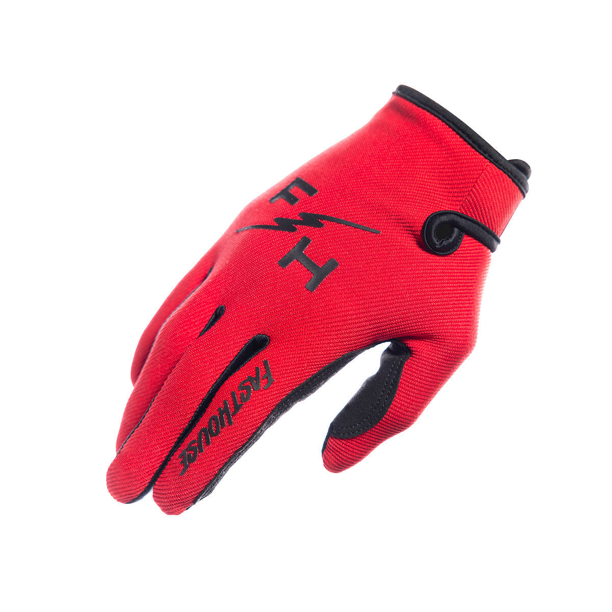 Red Carbon Eternal Youth Glove featuring sleek, modern design for enhanced hand protection and style