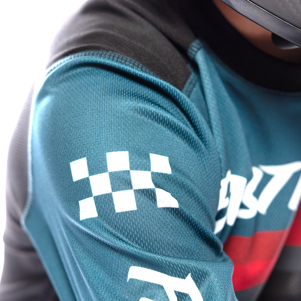 Youth Carbon Force Jersey - Teal