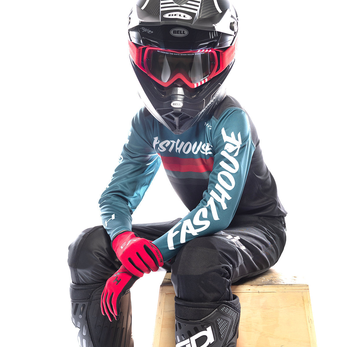 Youth Carbon Force Jersey - Teal