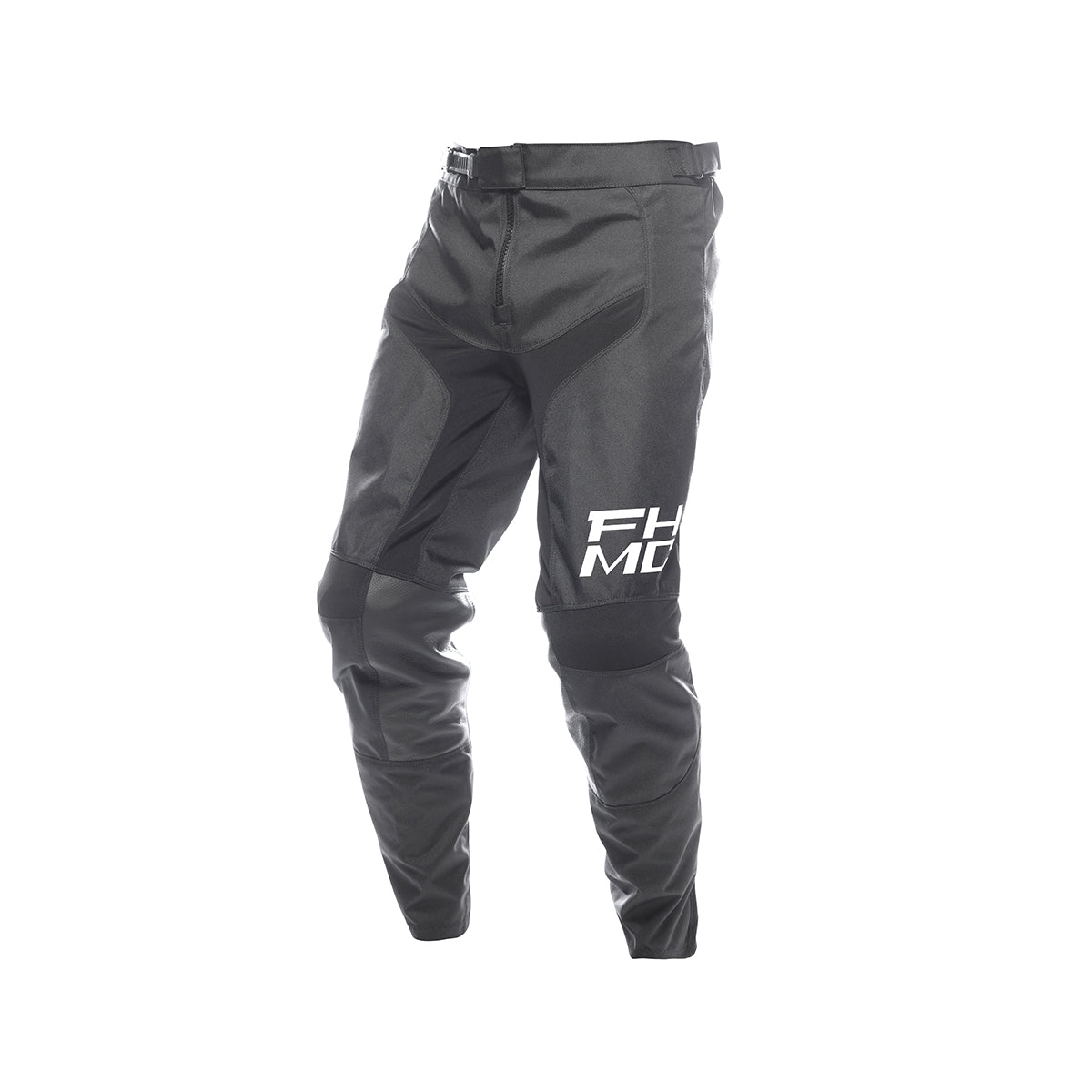 Carbon Method Youth Pant in black color, front view showcasing modern design and athletic fit