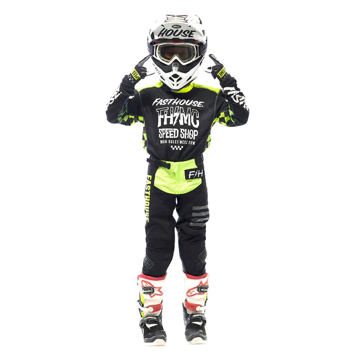Youth Speed Style Pant - High Viz/Black