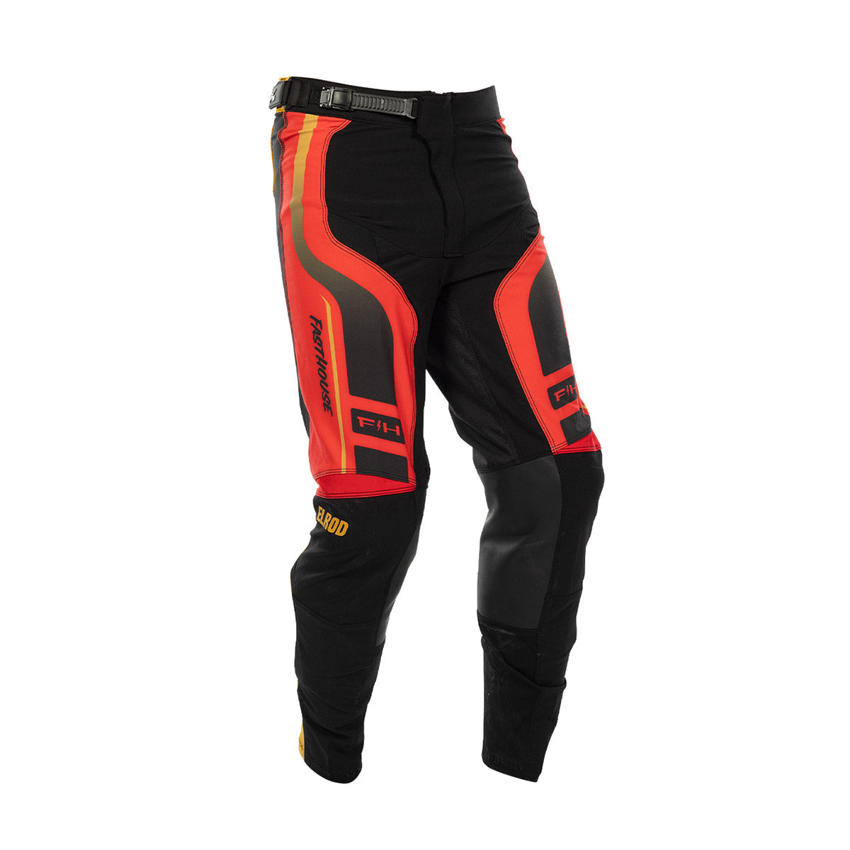 Elrod React Youth Pant - Racing Red/Black
