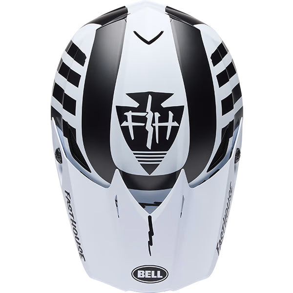 Bell MX-10 Mips - Fasthouse Black/White