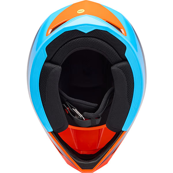 Bell MX-10 Mips - Wave Orange / Blue