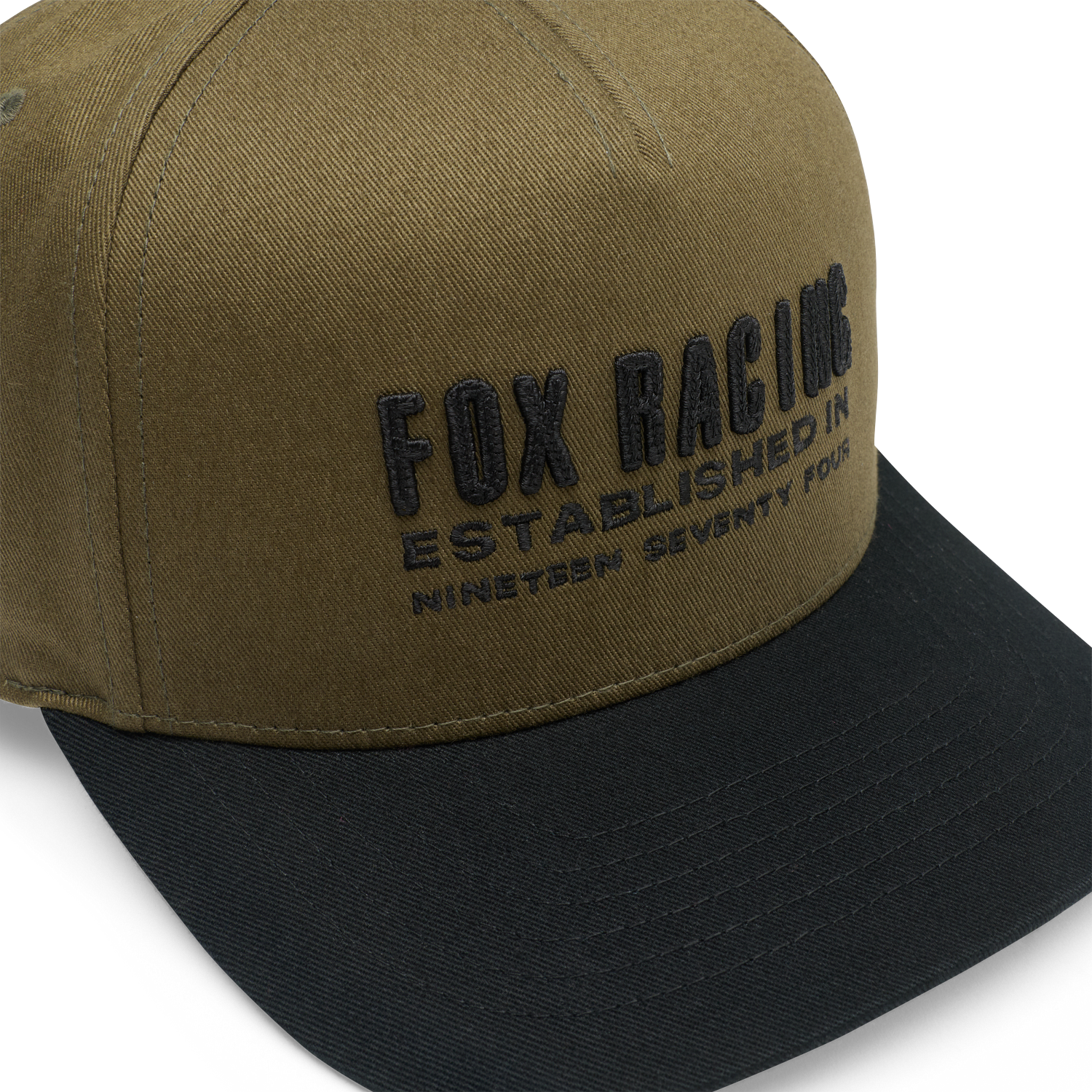 WARPED SNAPBACK - OLIVE GREEN
