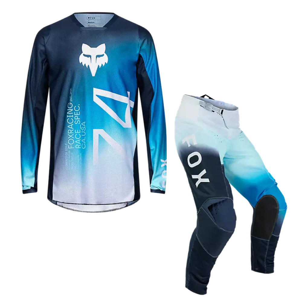 Blue 180 Air Haze Kit Combo with accessories displayed on a white background.